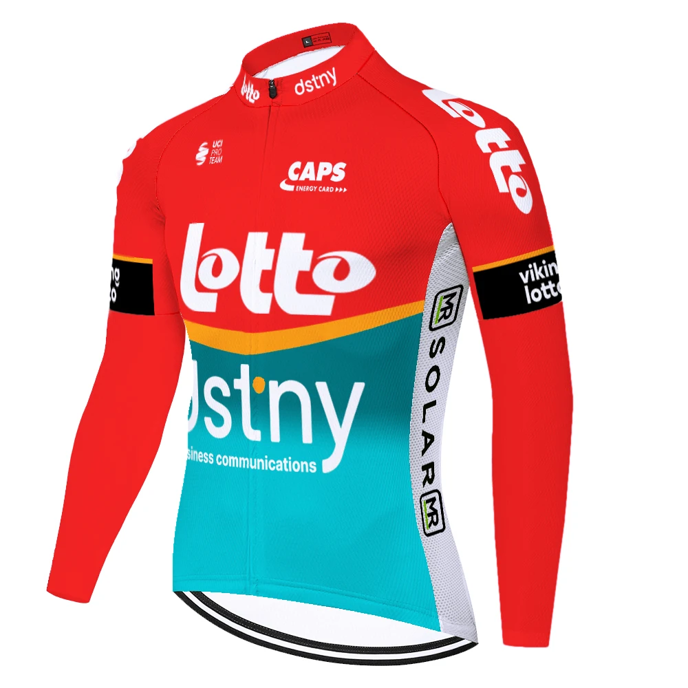 Camiseta de ciclismo masculina de verano y primavera 2026, camiseta de ciclismo del equipo Lotto, camiseta de ciclismo para hombre, велоформа мужская