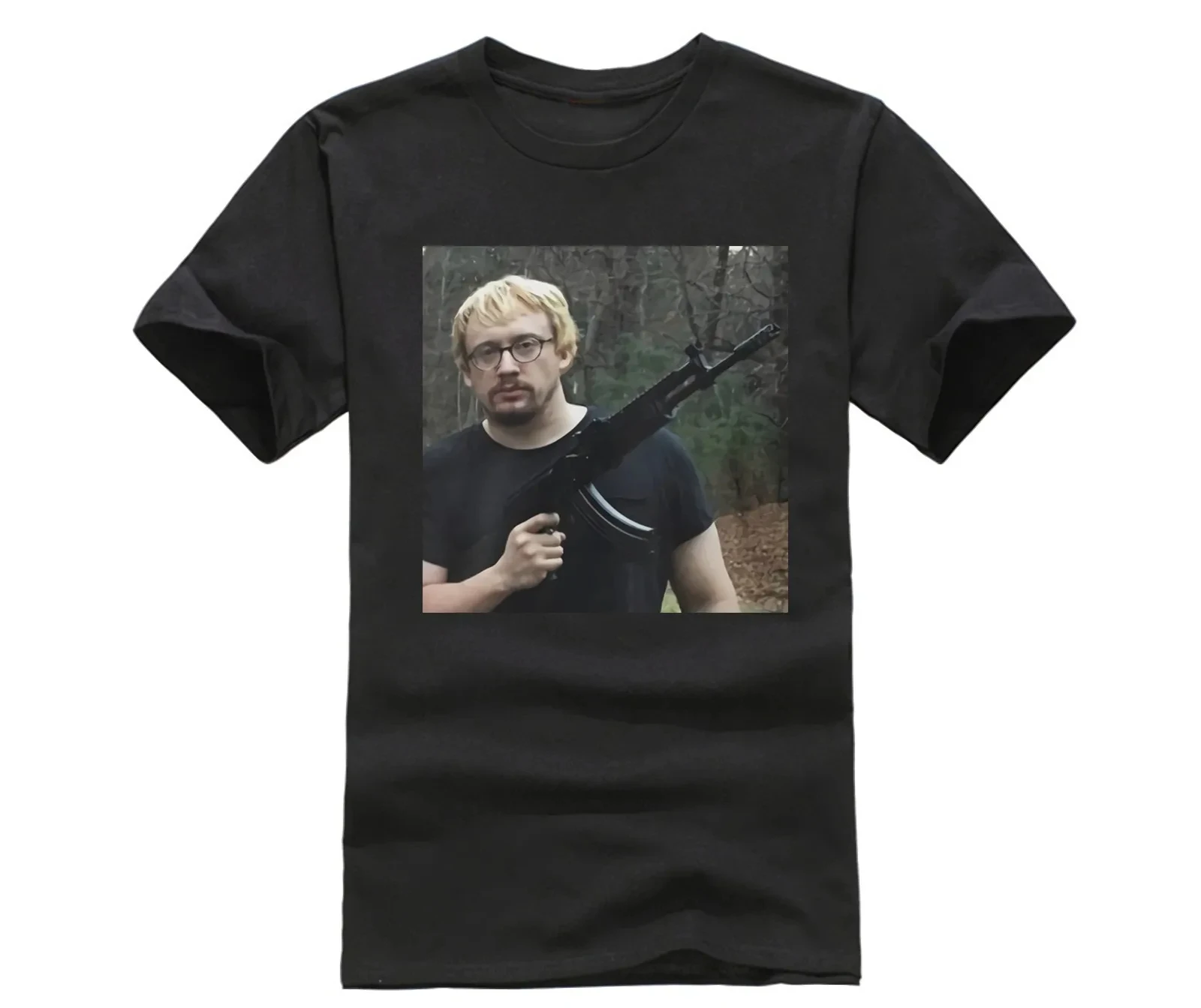 New Sam Hyde Shooter Nero Degli Uomini Di T-Shirt style Funny Men Short Sleeve O-neck graphic t shirts Cool Tees Tops Streetwear