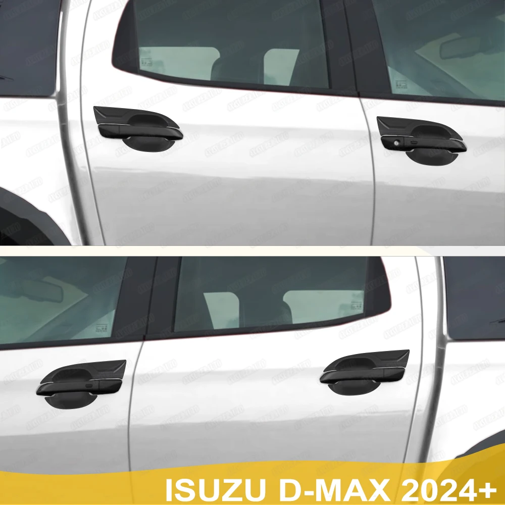 Door Handle Cover Bowl Insert For ISUZU D-MAX 2020 2021 2022 2023 2024 2025 Protection Covers Car Accessories Exterior Styling - Image 6