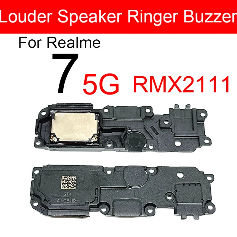 For Realme 1 3 5 6 7 8 Pro 3i 5S 5i 6i 8i 8S 5G Loud Speaker Buzzer Ringer Speaker Flex Cable Replacement Parts