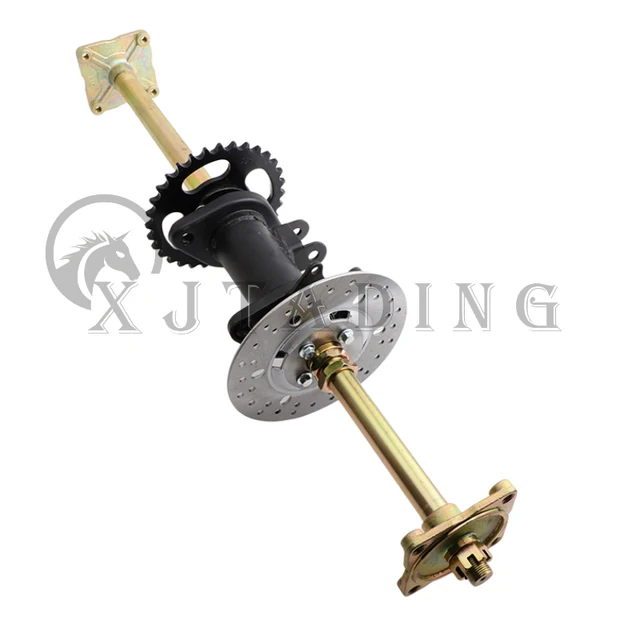 1 zestaw 800mm/810mm tylna oś montaż z 190mm tarcza hamulcowa 530-32T zębatka dla chin 125cc-3000cc ATV UTV Buggy Quad części