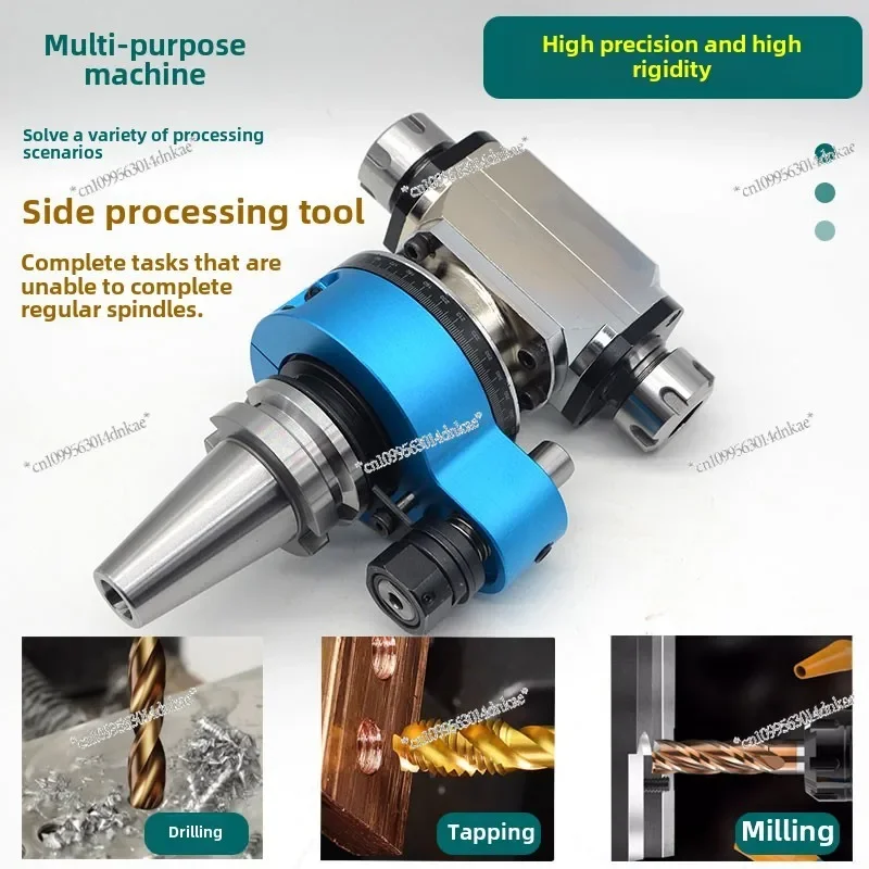 Machining Center Side Milling Angle Head BT40 BT50-ER32 90 °, Right Angle Head CNC Side Milling