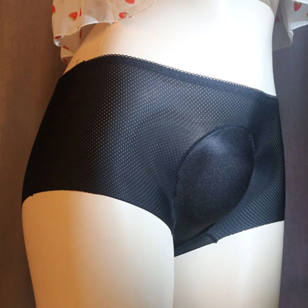 

Sexy Men Gay Sissy Sheer Panties Large Pouch Hiding Gaff Boxers Briefs Underwear Shaping Briefs Breathable Quick-Drying Panties
