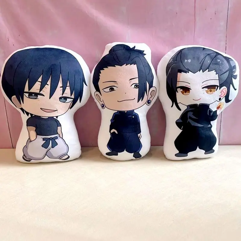 

45cm Anime Jujutsu Kaisen Plush Pillow Zenin Maki Geto Suguru Cosplay Stuffed Toys Birthday Gift