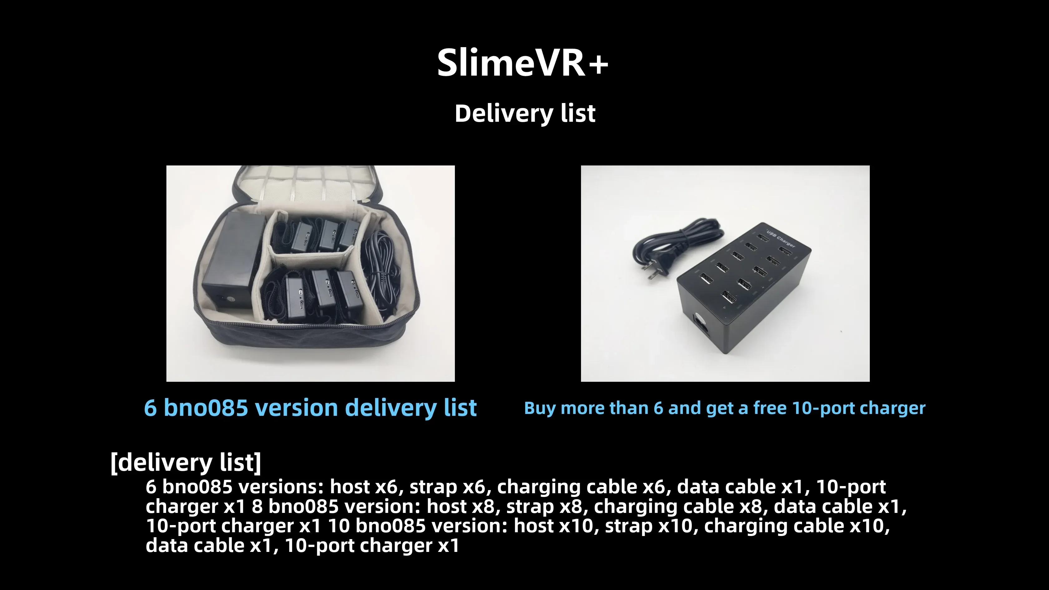 The SlimeVR+ Bno085 Vrchat Tracker for Pico Quest2 Full Body 