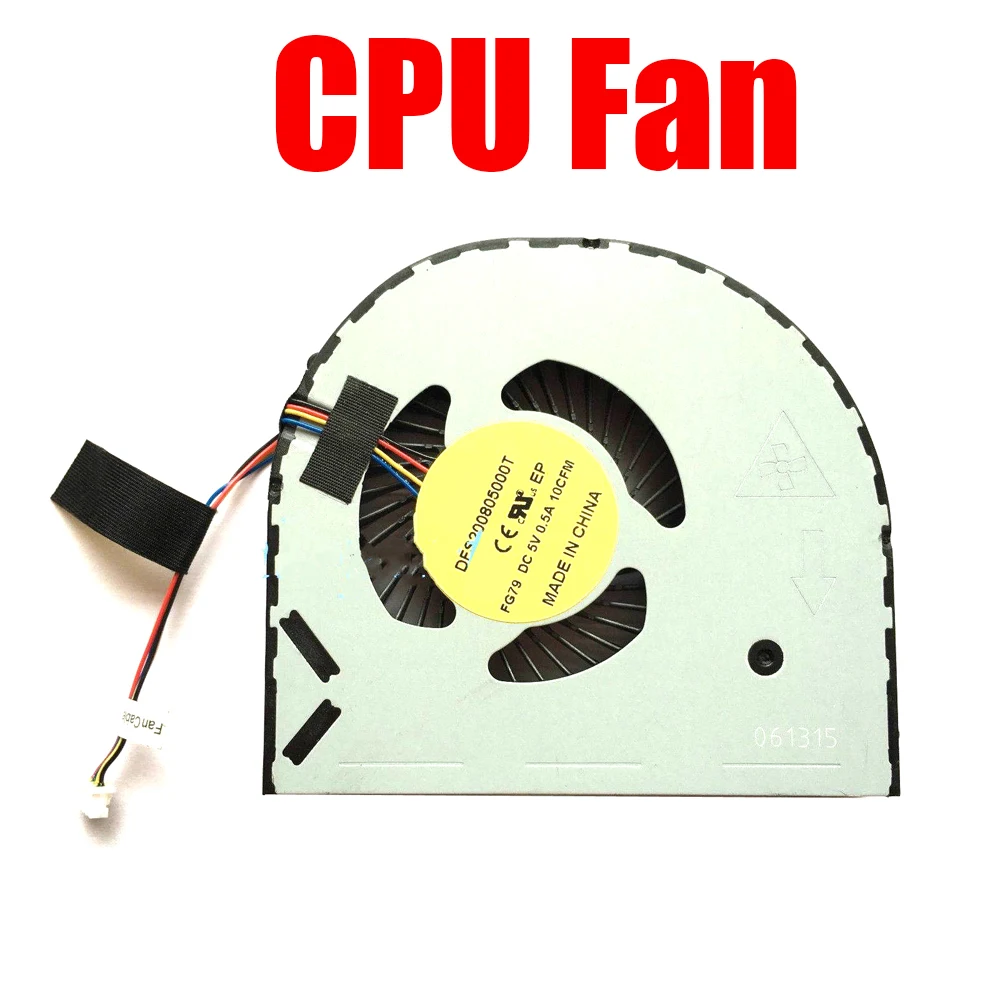 

Laptop Fan For Alienware 17 R2 R3 DFS200805000T FG7A DFS200805000T FG79 0F7F42 F7F42 DC5V 0.5A New