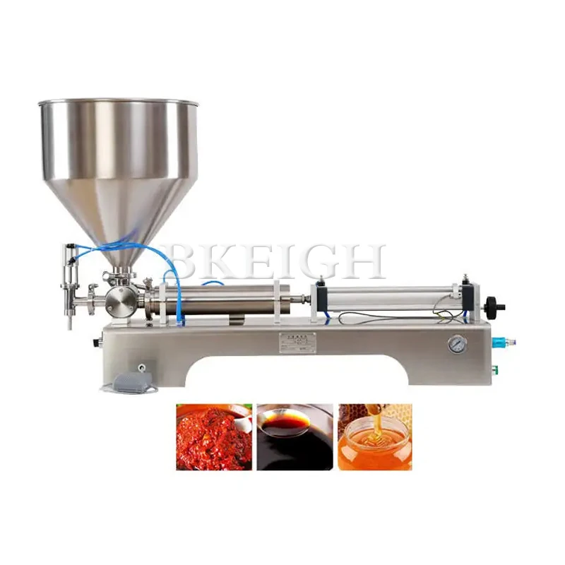 

2024 New Automatic Horizontal Double Head Pasty Filling Machine Cola Packaging Filling Machine