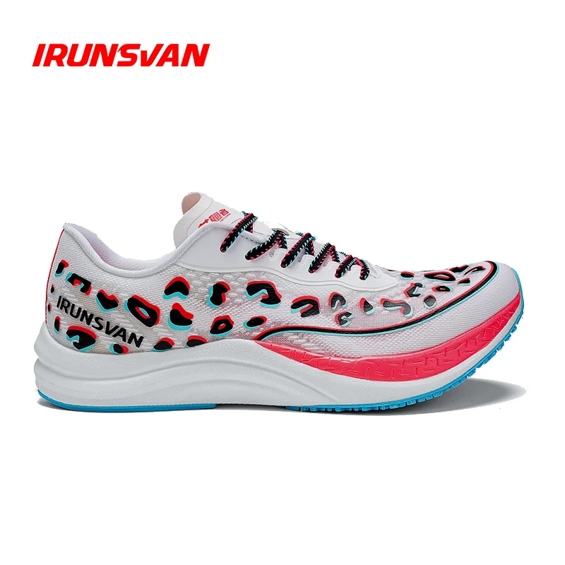 IRUNSVAN GT1.0 кроссовки с карбоновой пластиной мужские амортизирующие спортивные кроссовки на мягкой подошве с сеткой кроссовки