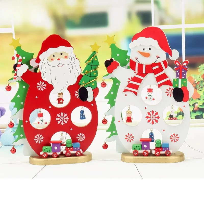 

Christmas Decorations Hotel Front Desk Christmas Tree Ornaments Receipt Counter Top Christmas Tabletop Crafts Festive Supplies