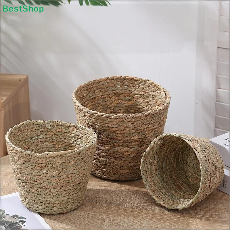 ♩ Vasi per Piante in Erba Mari - Rattan Plant Basket recensione e prezzo
