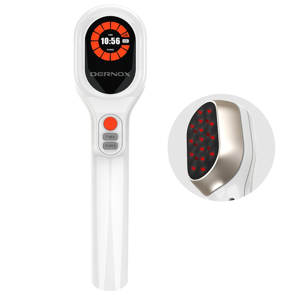 Dernox Handheld Fysiotherapie Lllt-808 Rood Licht Behandeling Lichaam Pijnverlichting Medisch Infrarood Koude Lasertherapie Apparaat