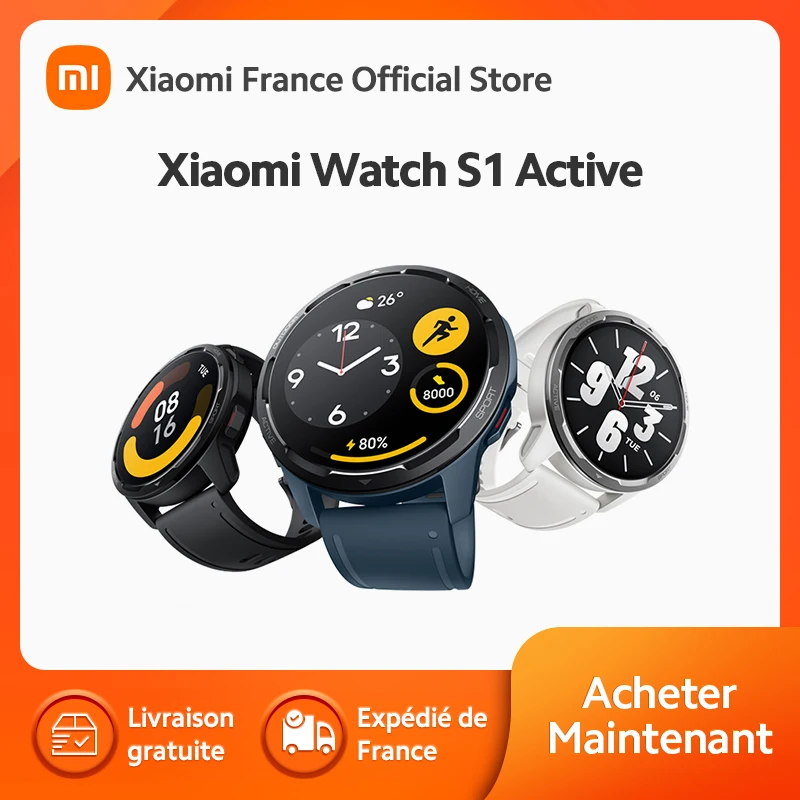 [Official] Xiaomi Watch S1 Active | Écran AMOLED haute, résolution de 1,43 pouce