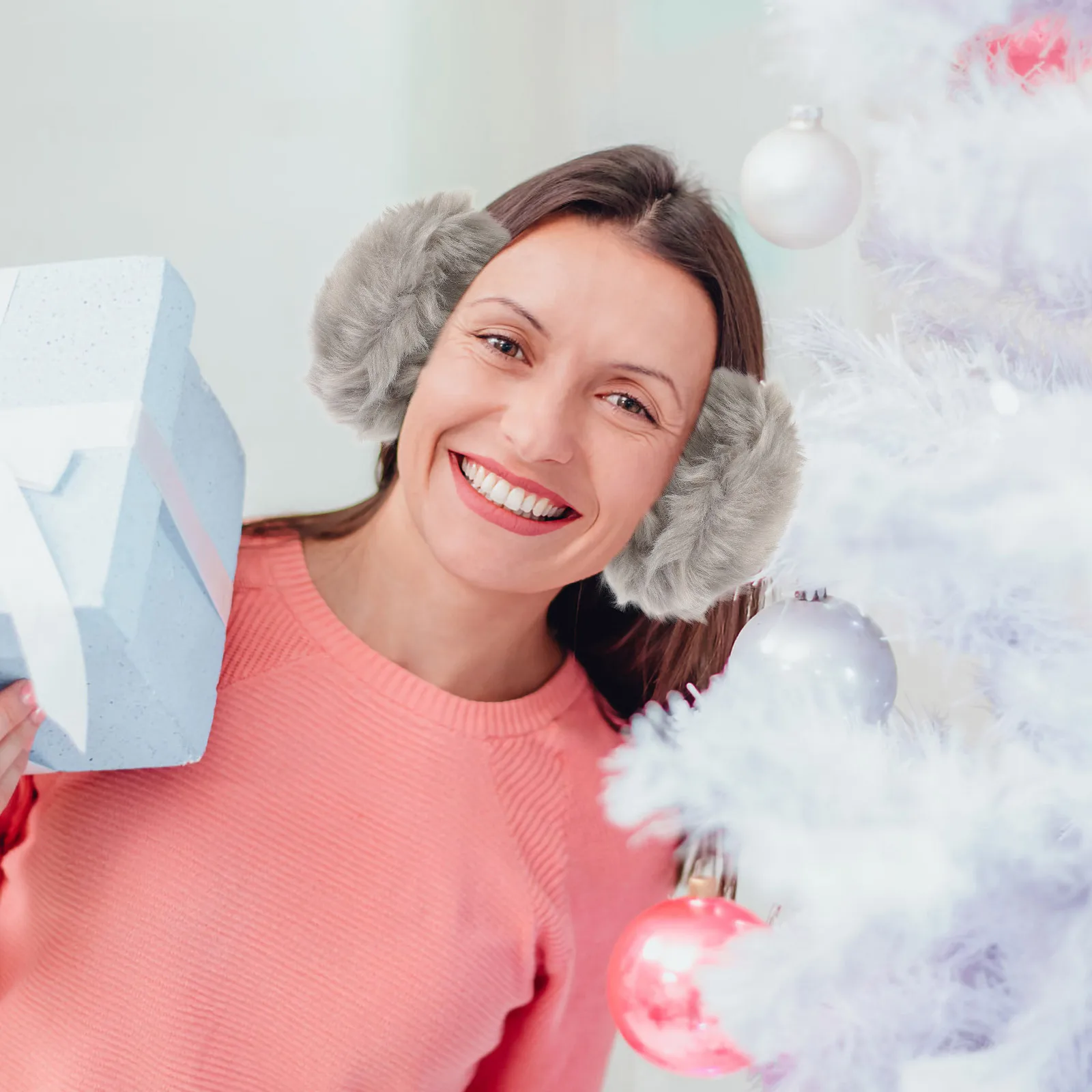 Earmuff Warm Cover Winter Windproof Ear Protector Comfortable Reusable Ear Muffs For Women Men Washable Winter Accessory