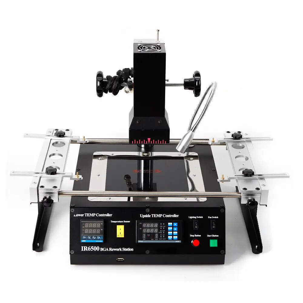 1250W 110V BGA Rework Station US Plug PC USB Control Infrared Soldering Machine for Motherboard Repair