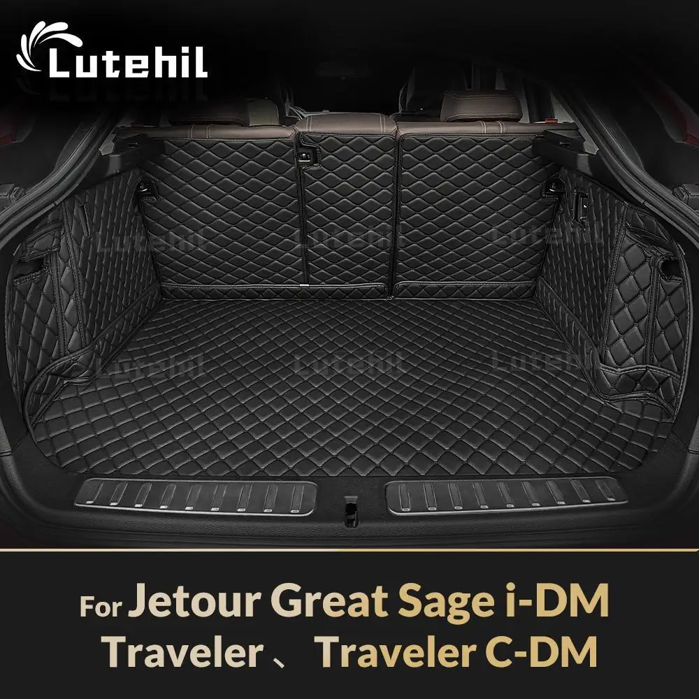 

For Jetour Great Sage i-DM Traveler Traveler C-DM Auto Full Coverage Trunk Mat Car Protector Cargo Liner Interior Accessories