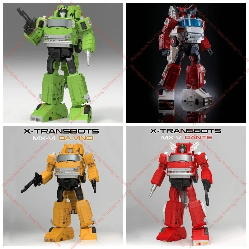 

NEW IN STOCK X-Transbots Transformed Toys MX-5 Inferno Dante MX-6 Grapple DA VINCI MX-35 MX-7 Action Figure with Box Collect