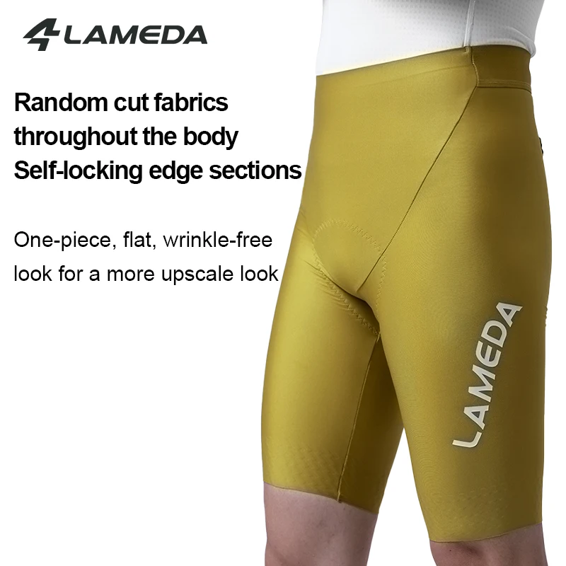 LAMEDA Pro Summer Man Cycling Shorts with Pocket Breathable Men\'s Bike Pants Biking Clothing Quick Dry MTB Road Bicycle Shorts