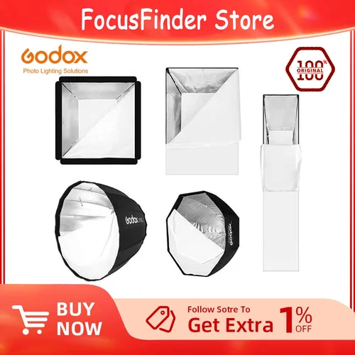 Godox Bowens montaje octagonal rectángulo Softbox repuesto difusor tela para 80cm 95cm 120cm 140cm 50x70cm 60x90cm 70x100cm 80x120cm