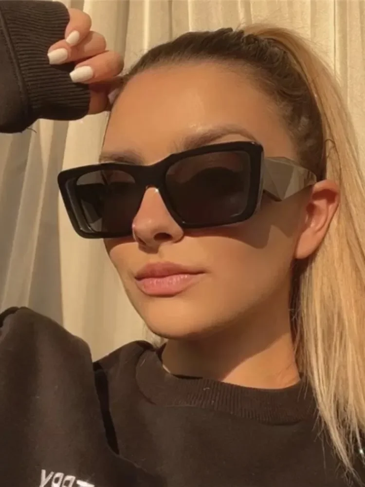 

New Trend Sunglasses Women Luxury Brand Vintage Square Sun Glasses Fashion Retro Ladies Cat Eye Eyewear Eyeglasses oculos de sol
