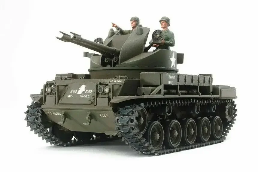 Tamiya 35161 1/35 Scale Tank Model Kit U.S Army M42 Duster Self-Propelled AA Gun Model Building