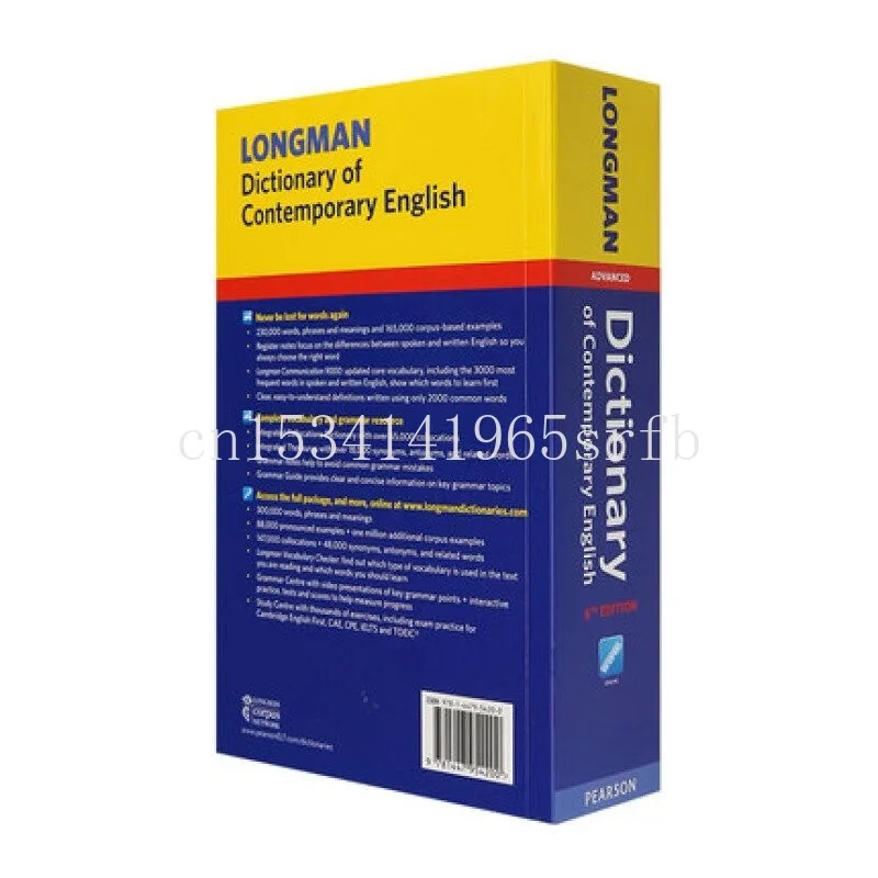 English Original Longman Dictionary of Contemporary English 6th Edition English Dictionary Advanced Dictionary Reference Book