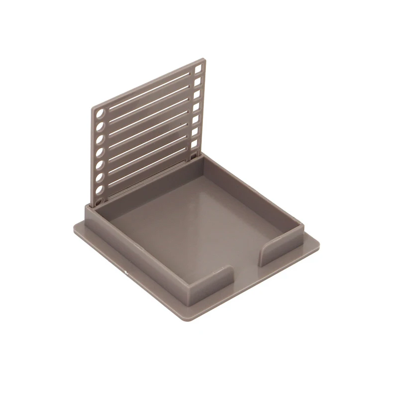 Dispenser per note adesive Porta note adesive con stencil Modello per note adesive per materiale scolastico autoadesivo