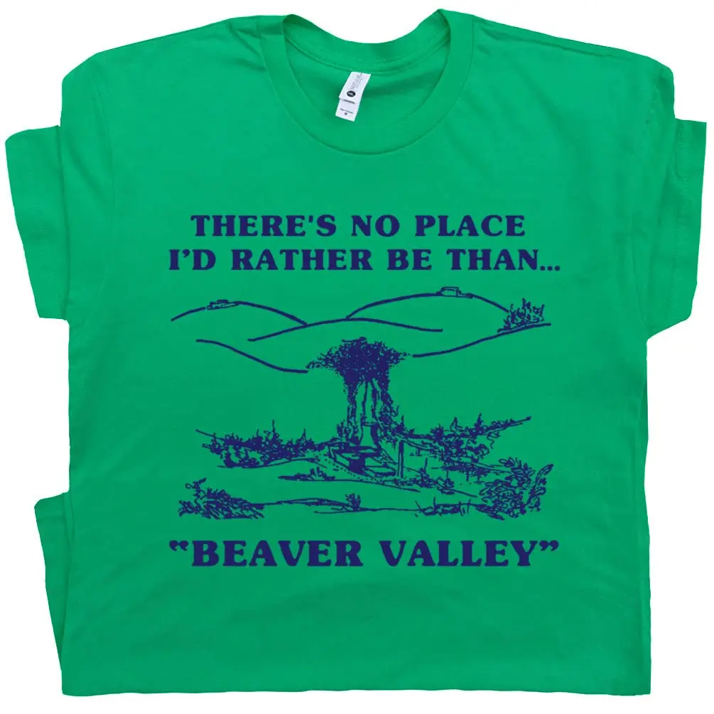 Funny Beaver Valley Shirt Offensive Shirts for Men Guys Stupid Crazy Sexual Innuendo Adult Humor Inappropriate Graphic Tshirt