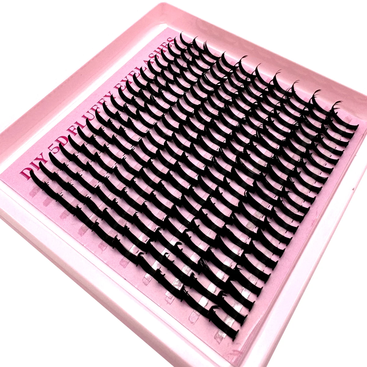 ミュウスパイキーラッシュエクステンション既成個別まつげクラスターまつげエクステンションうっすらとしたまつげクラスターボリューム妖精まつげ用品