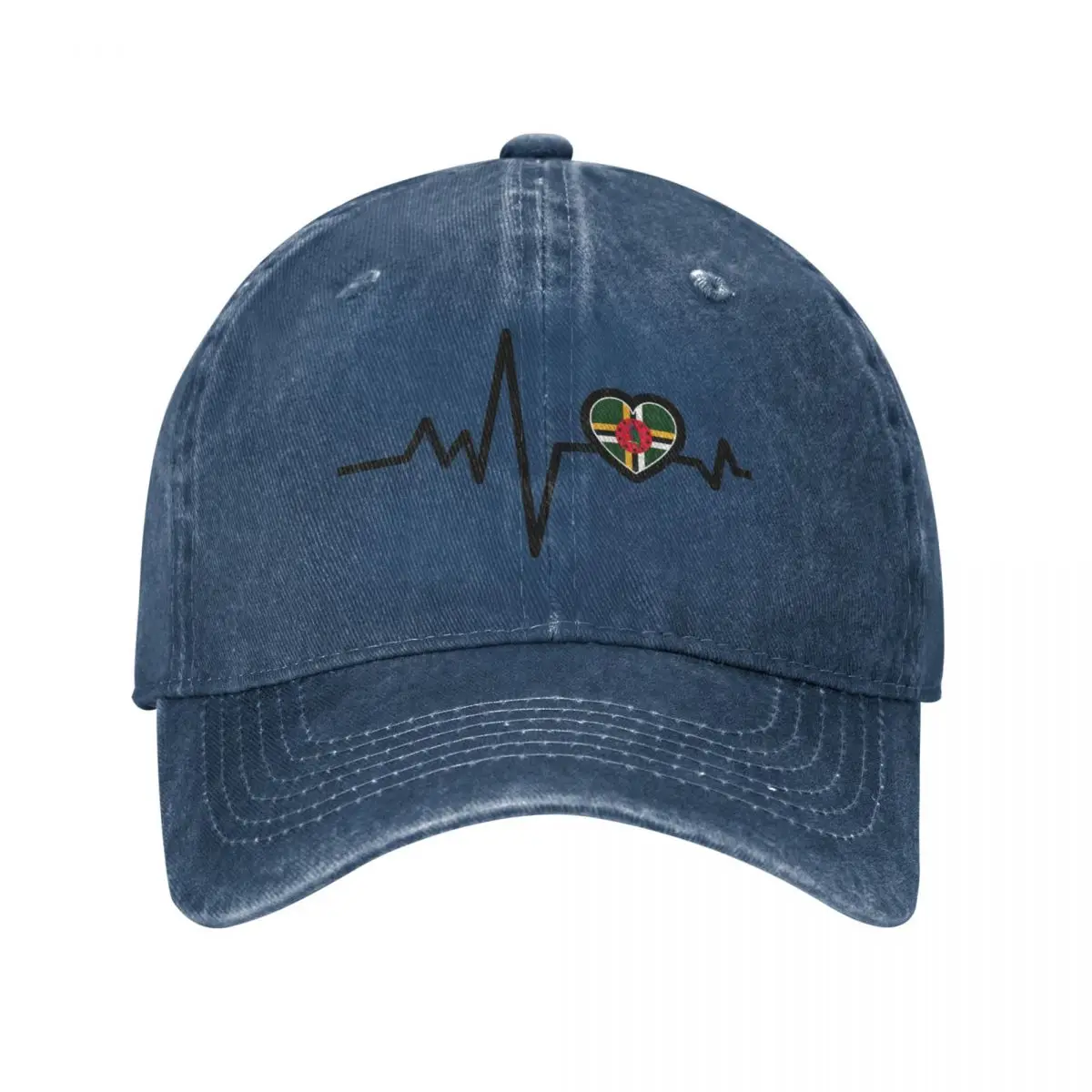 Dominica Heart Monitor Baseball Cap Luxury Man Hat Caps Golf Hat Men Women'S