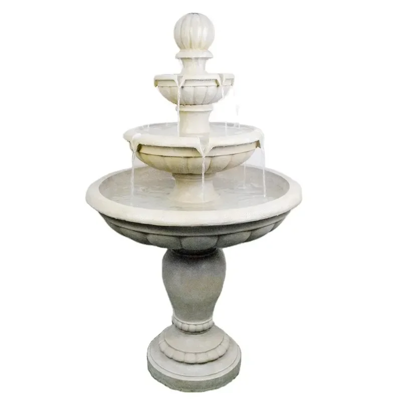 Big size polyresin indoor fountains and waterfalls home decor