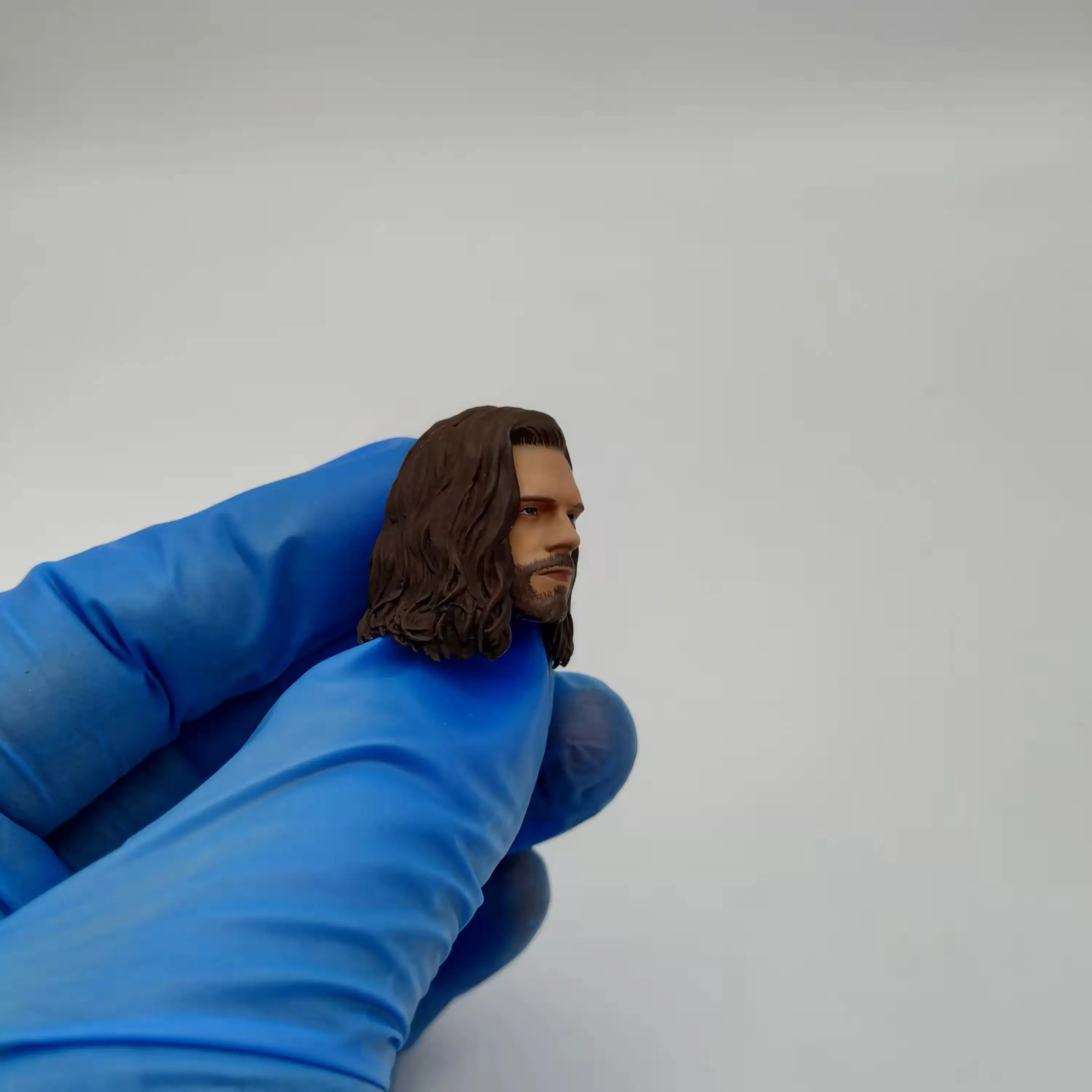 1/12 Scale Bucky Head Sculpt Fit for 6 Inches SHF Action Figure Doll Toys