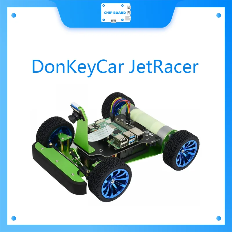 Waveshare DonKeyCar JetRacer AI Kit AI Racing Robot Powered by NVIDIA Jetson Nano (B01)