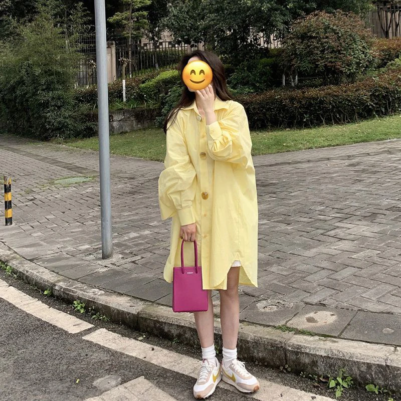 

Женское повседневное платье миди А-силуэта больших размеров с длинным рукавом, свободного кроя, скрывающее недостатки фигуры, в милом студенческом стиле, осеннее