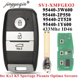 95440-3W600/2T520/1Y600 ID46 433MHz Car Remote Key For KIA K5 Sportage Picanto Optima Sorento CARENS RONDO SV1-XMFGEO3 Keyless