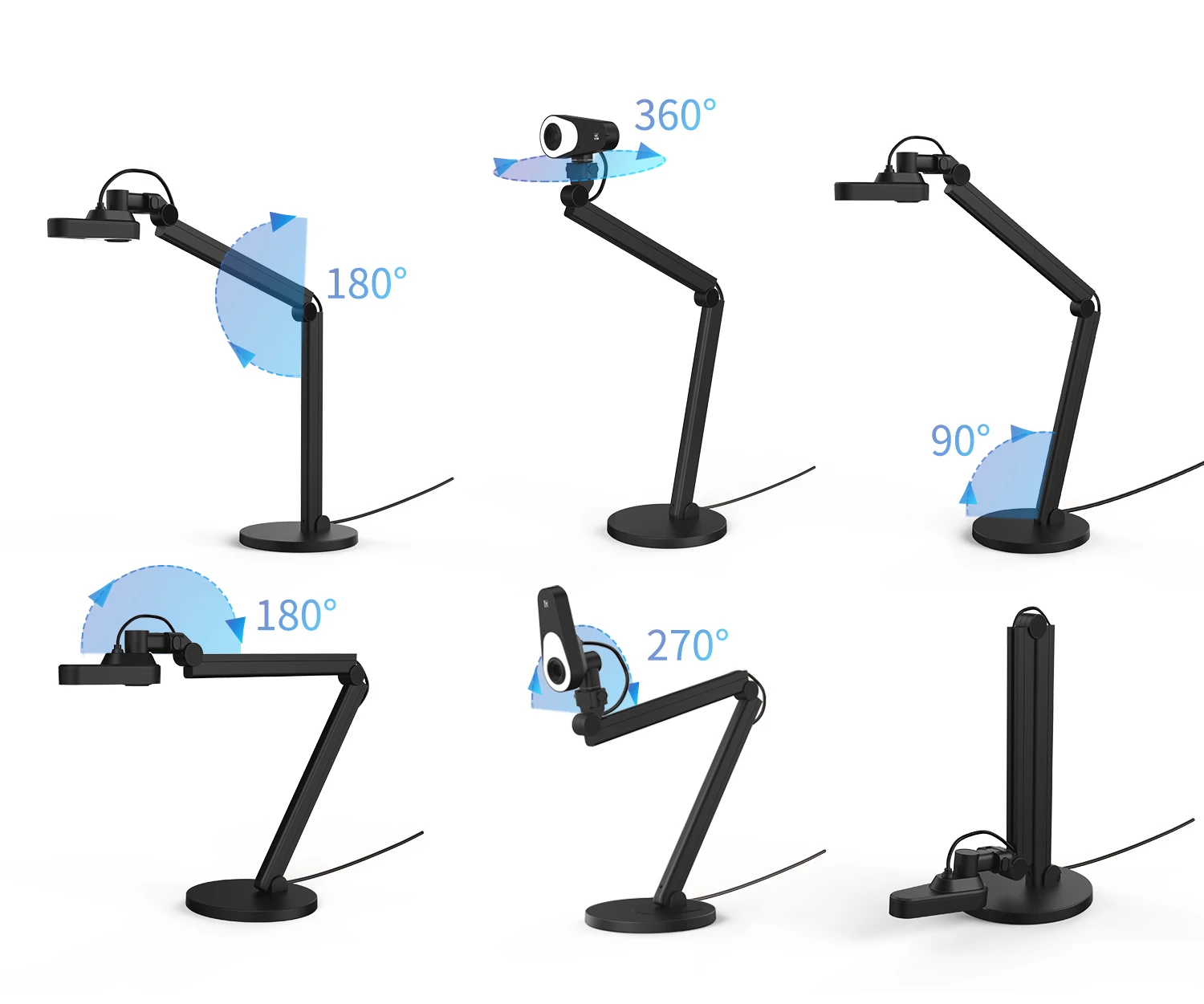 

JOYUSING 4K Ultra HD Phase-Detection Autofocus Visualizer Digital Presenter Teaching Equipment Document Camera