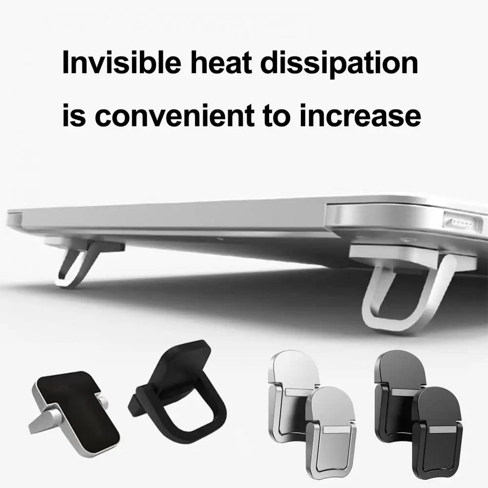 

1 Pair Mini Legs For Macbook Pro Huawei Xiaomi Notebook Aluminum Base Support Tools Laptop Stand Radiator For Keyboard Holder