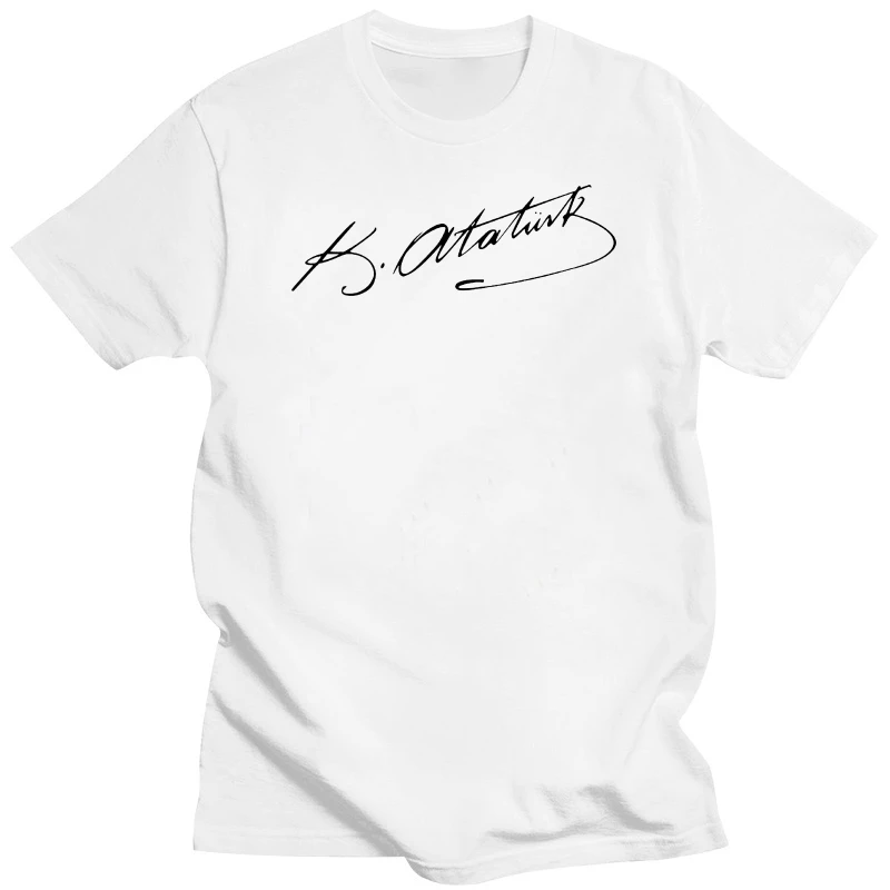 Mustafa Kemal Ataturk Signature Unisex T Shirt