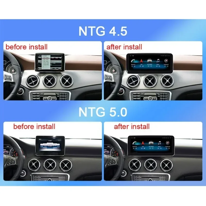 Mercedes-Benz Original Style Android Smart Navigation System for GLA CLA  A Class 15-18 Carplay CarRadio Android Auto