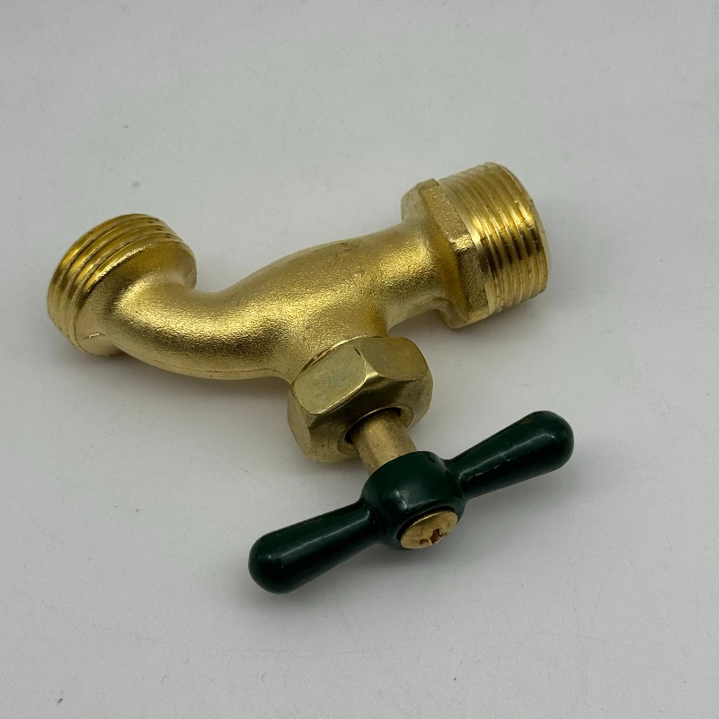 1/2x3/4 Garden South American Style Zinc Alloy Faucet, 3/4x3/4 Zinc Alloy Copper-Plated Faucet