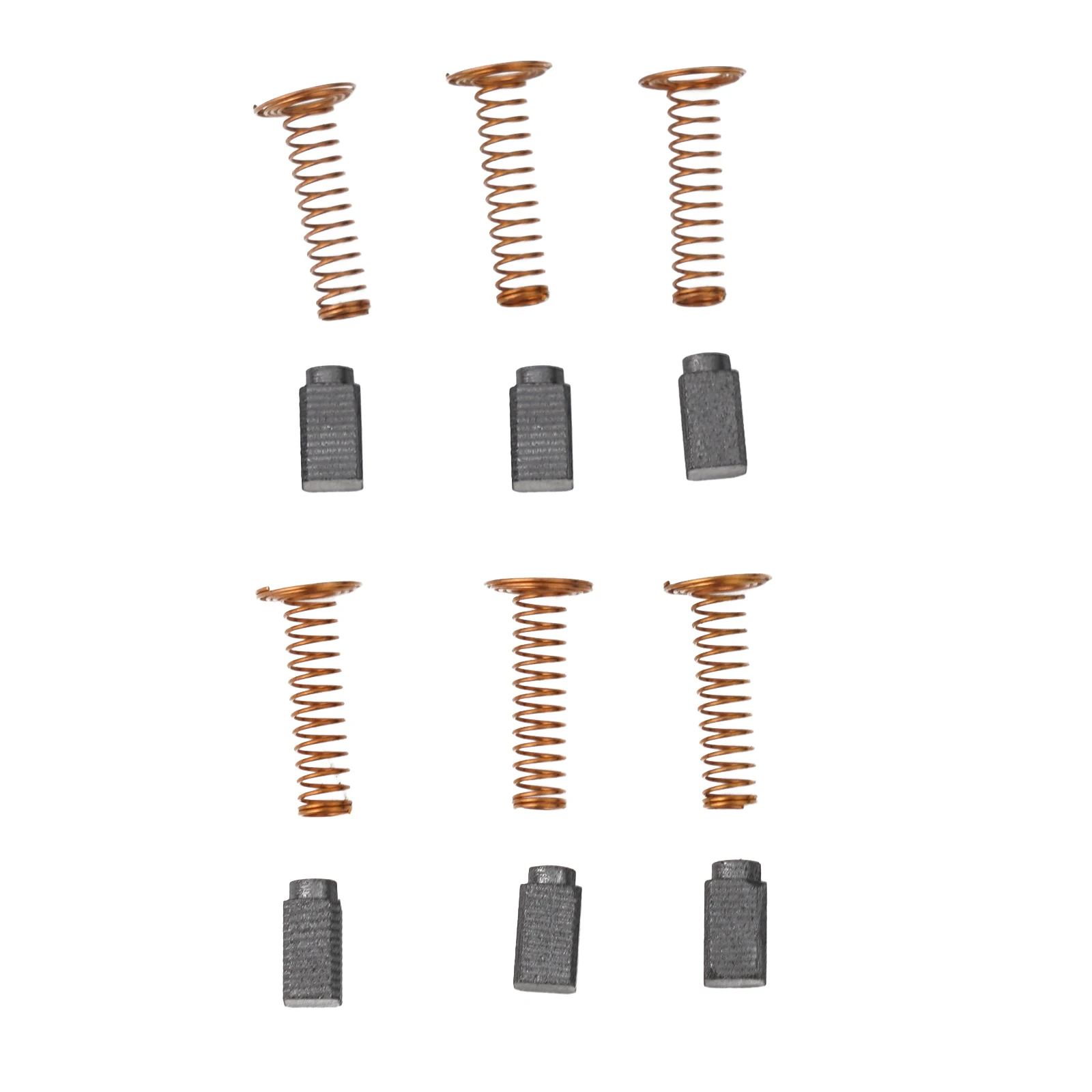 

6Pcs For D3000 Electric Motor Carbon Brushes Repairing Part Graphite Brushes 7.9x5.5x4.8mm Grinder Rotary Tool Motor Replacement