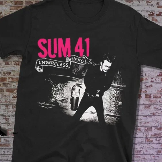 New! Sum 41 Underclass Hero T-Shirt Full Size S to 5XL GC1431