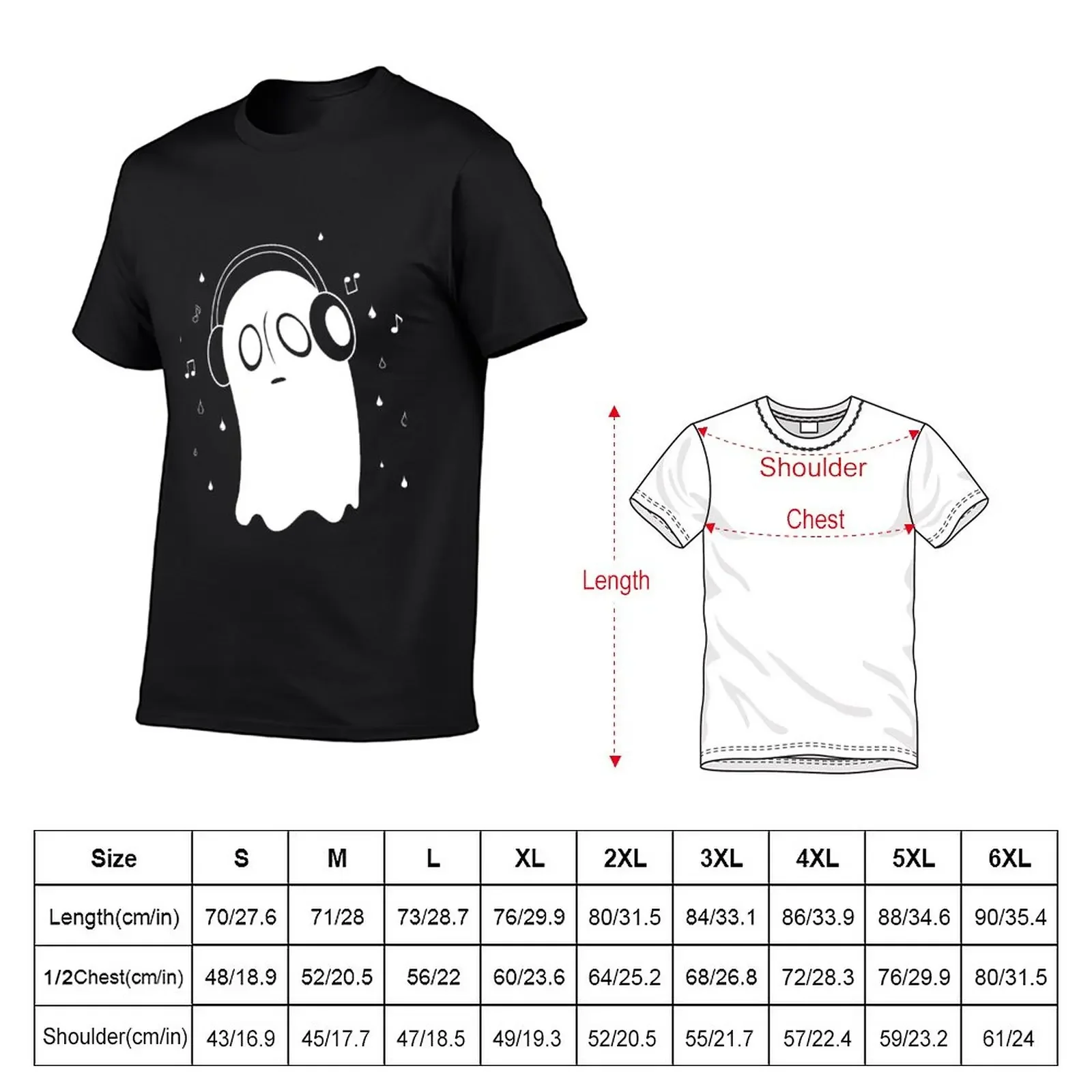 Napstablook T-Shirt sweat funnys cute clothes mens big and tall t shirts