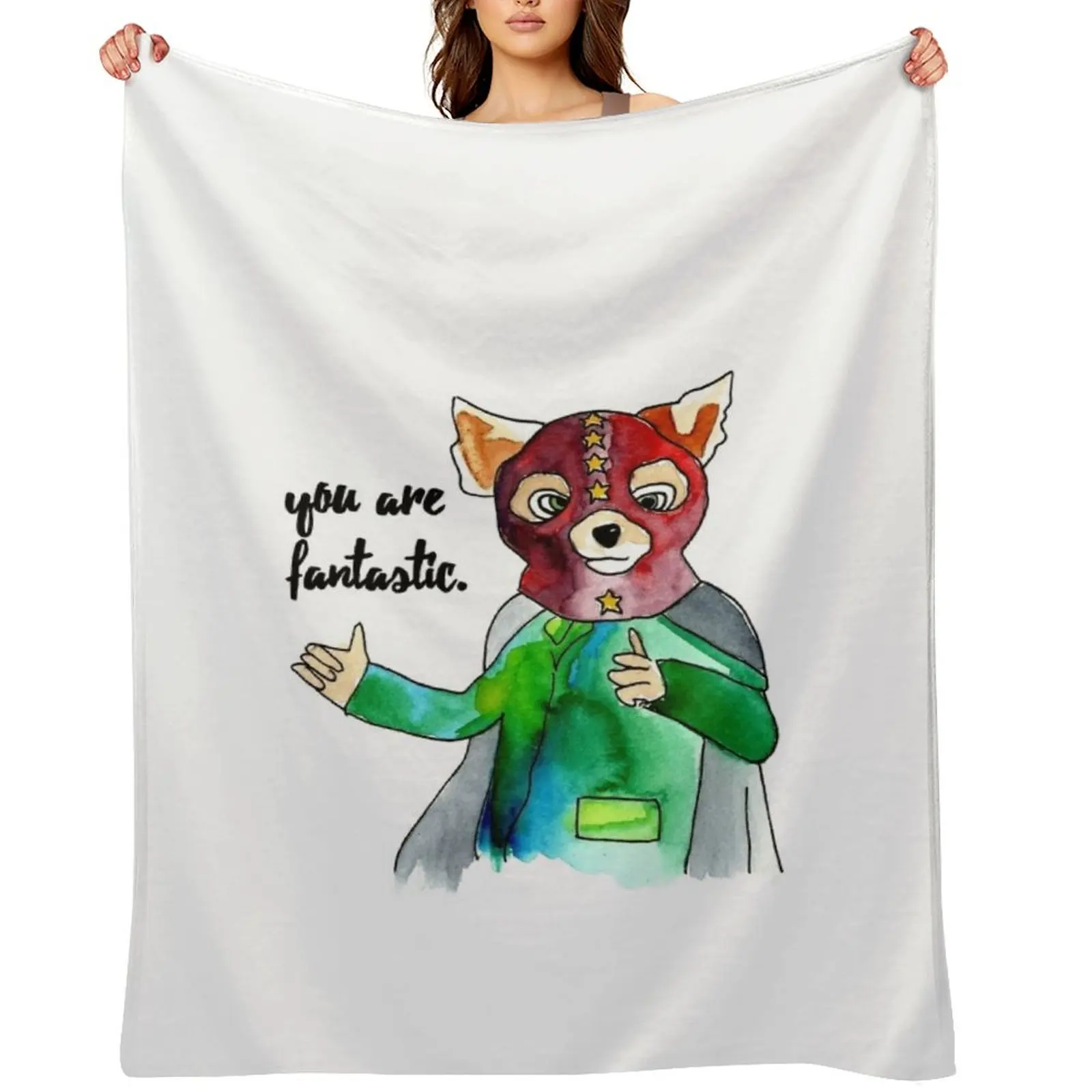 Fantastic Mr. Fox Throw Blanket Luxury Plush Sofa Throw Softest Blankets