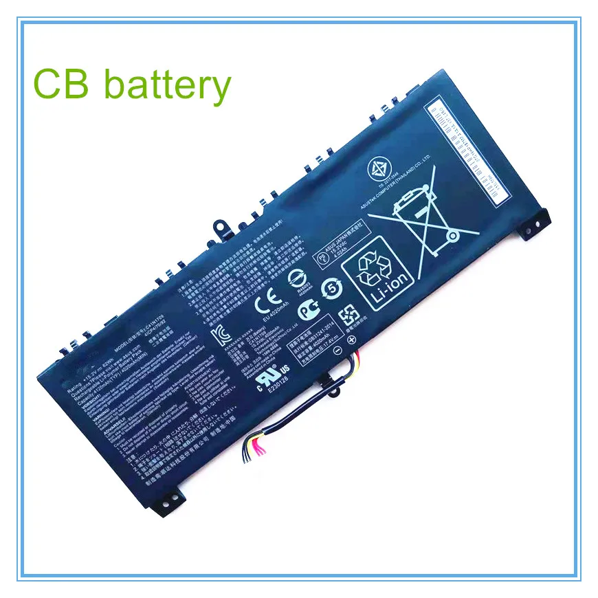 Laptop Battery For GL503VS Series Notebook computer 15.2V  62Wh 0B200-02730000,0B200-02730300,C41N1709