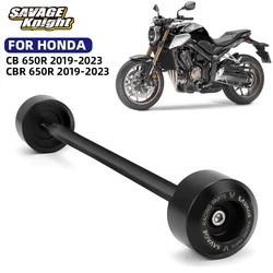 For HONDA CB650R CBR650R Motorcycle Front Wheel Fork Slider CB CBR 650R CB1000R CBR1000RR 2017-2025 Wheel Axle Fork Crash Slider