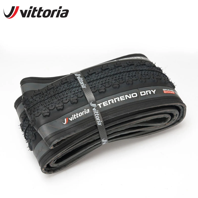 Vittoria-neumático sin cámara para bicicleta de carretera, 700x33C/37C/40C, resistencia de grava seca TERRENO, 120TPI, para ciclismo de larga distancia