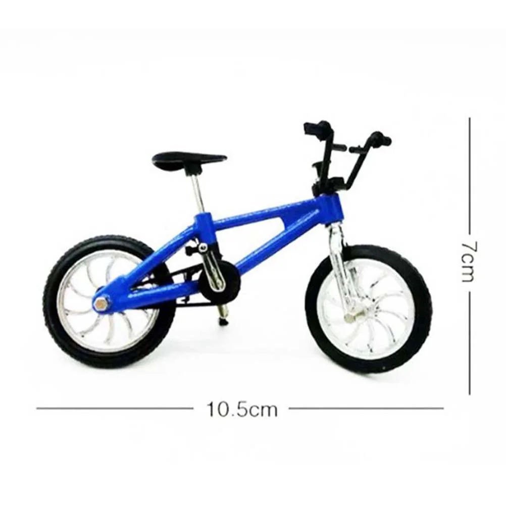 4Pcs Alloy 1:18 Realistic Mountain Bike Miniature Finger Bicycle Set for Kids Gift Collection Decoration Finger Bike