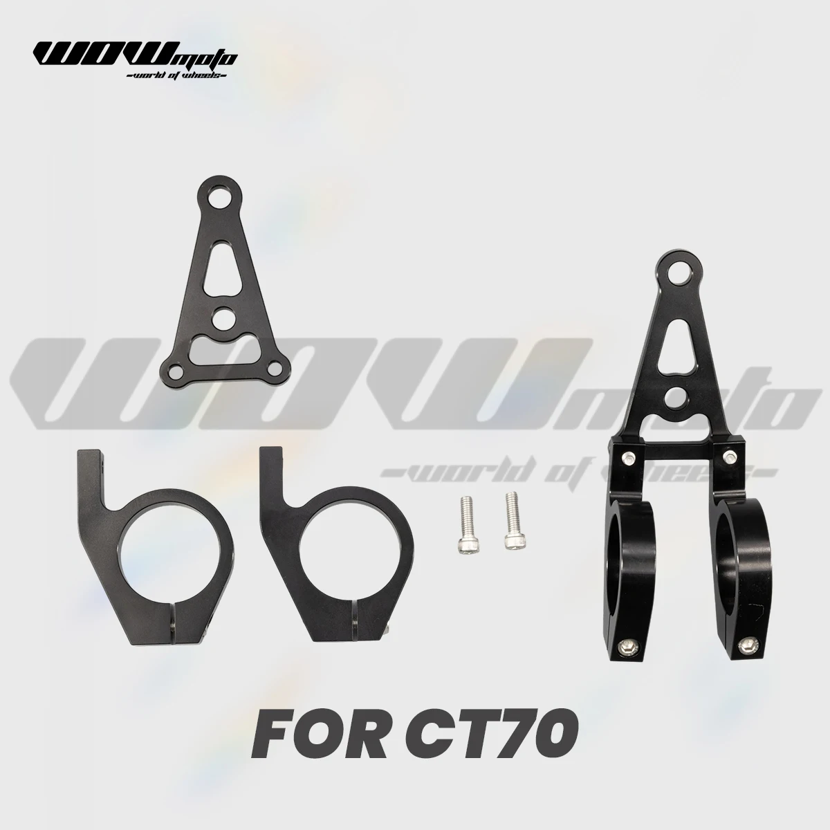 Mini Moto Headlight Bracket For DAX CT70 ST70 | CNC Bracket For Inverted Fork | Custom Motorcycle Steering Parts