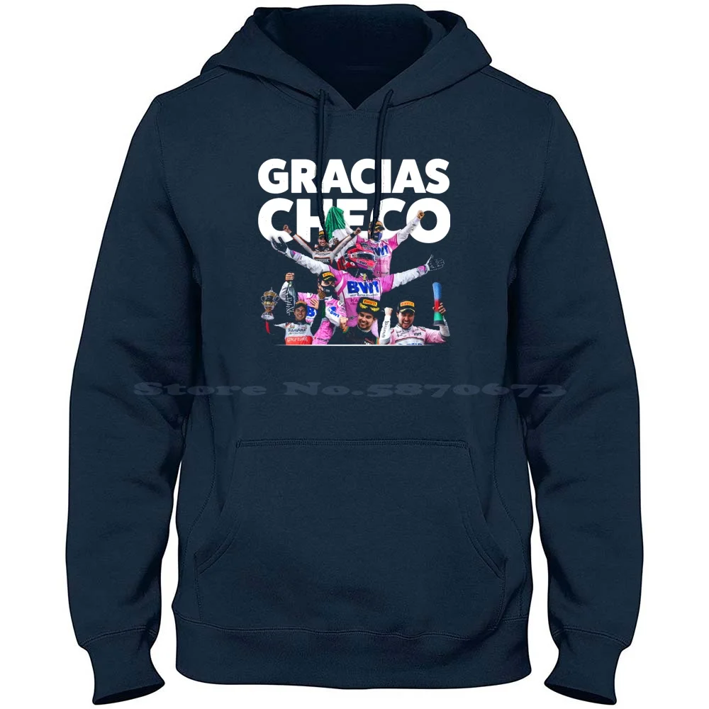 

Checo 11 Perez 100% Cotton Hoodie Sergio Perez Checo Sergio Michel Pérez Mendoza 11 Checo Kartooromo Gracias Checo