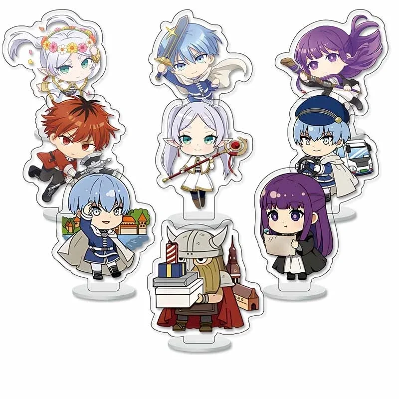 9pcs/Set Game Omori Pixel Figure Acrylic Keychain Mo Dao Zu Shi Arcylic Stand Model Plate Desk Decor Standing Sign Souvenir Gift